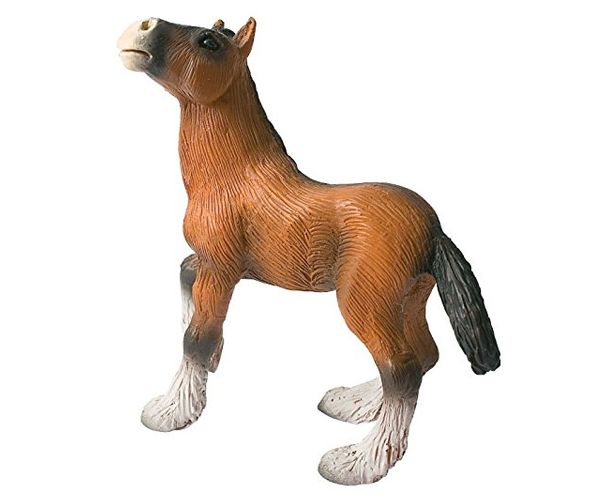 Shire csikó lófigura - Bullyland