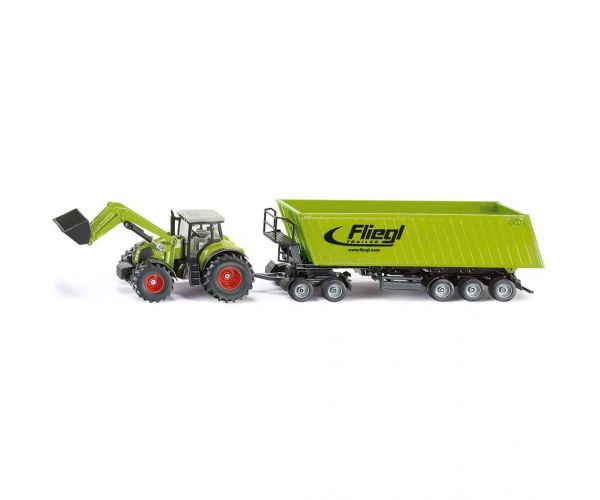 SIKU Claas traktor markolóval 1/50