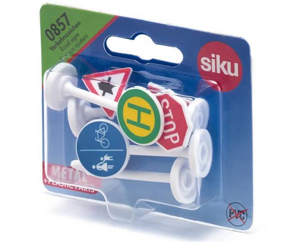 SIKU KRESZ Közlekedési tábla készlet 1/55