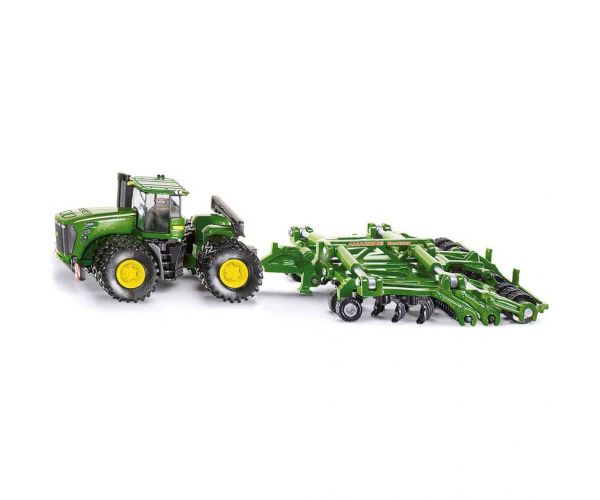 SIKU John Deere Amazone Centaur traktor és borona 1/87