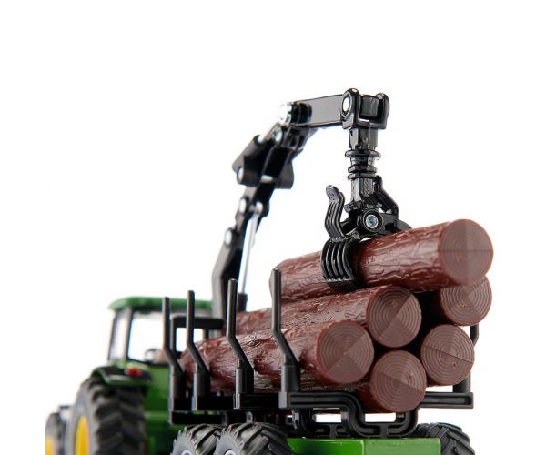 SIKU John Deere rönkszállító traktor 1/50
