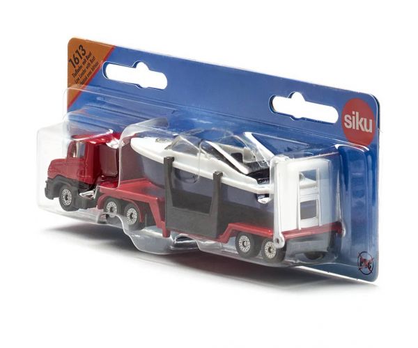 SIKU Kamion motorcsónakkal játékszett 1/87