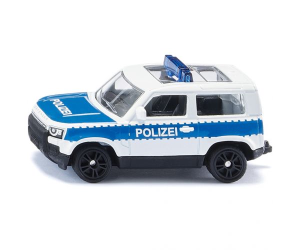 SIKU Land Rover Defender Polizei terepjáró kisautó 1/55
