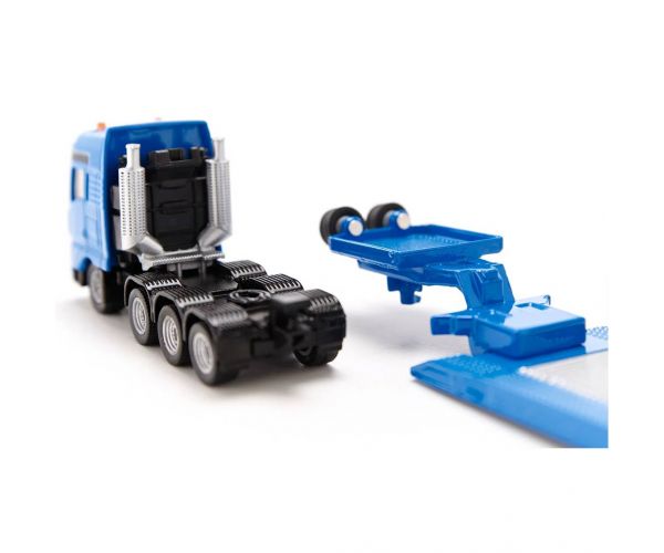 SIKU MAN nehézszállító Liebherr markolóval 1/87