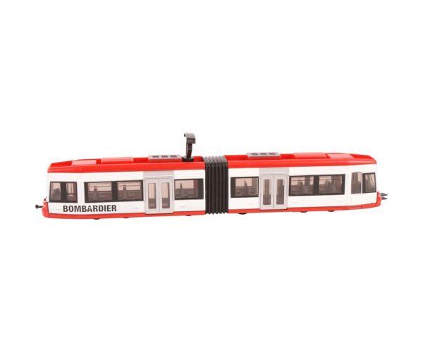 SIKU Városi piros villamos 1/87