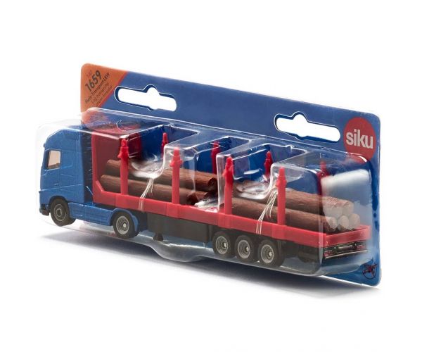 SIKU Volvo rönkszállító kamion 1/87