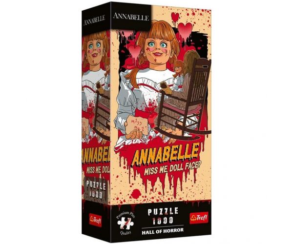 Hall of horror Annabelle prémium plusz 1000db-os puzzle - Trefl