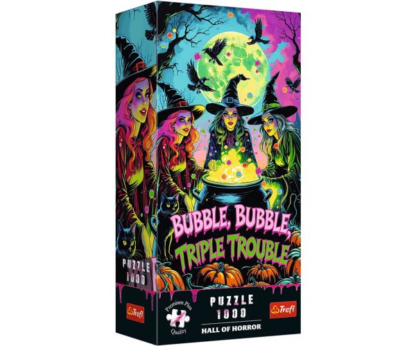 Hall of horror Boszorkányok prémium plusz 1000db-os puzzle - Trefl