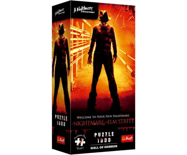 Hall of horror Rémálom az Elm utcában prémium plusz 1000db-os puzzle - Trefl