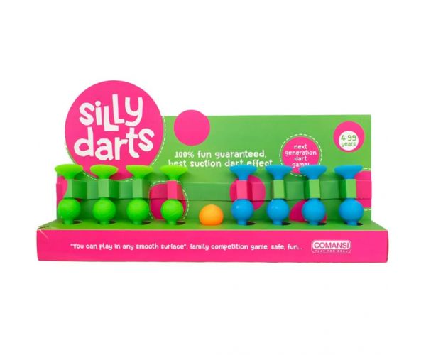 Silly Darts: Tapadós ügyességi célbadobó játék