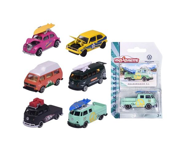 Simba Majorette: Prémium Volkswagen fém autómodell többféle változatban 1/64 - Simba Toys