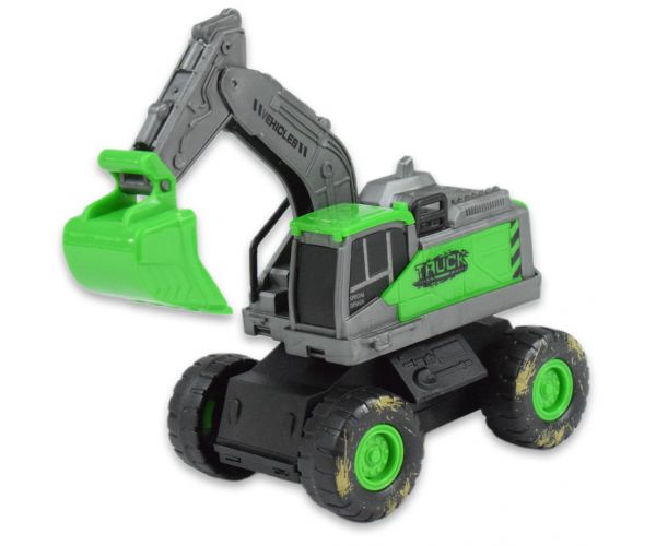 Simulation Vehicle: 3 db-os munkagép szett sáros kerékkel