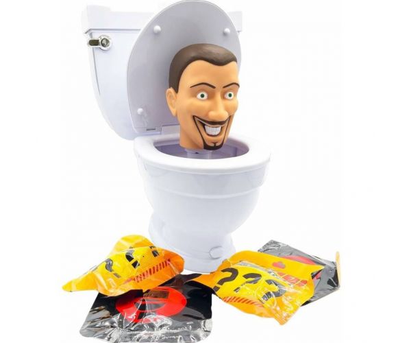 Skibidi Toilet WC meglepetés szett 1db