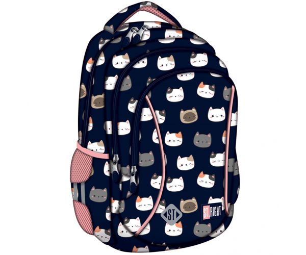 St.Right Cute Kitties iskolatáska, hátizsák BP26 39x27x17cm