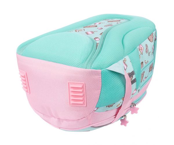 Pusheen Mint cicás iskolatáska, hátizsák 40cm