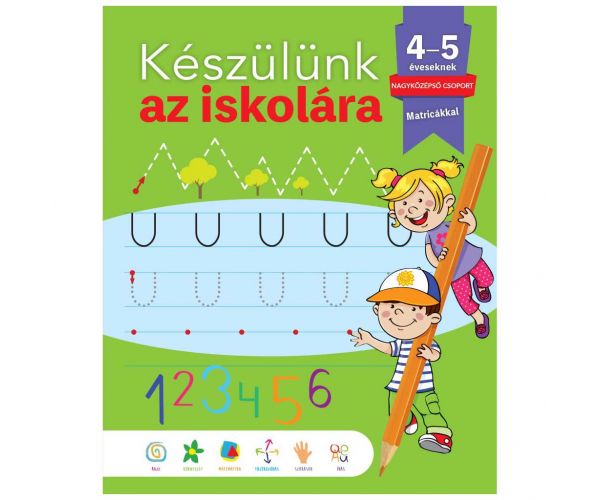 Napraforgó: Készülünk az iskolára - 4-5 éveseknek