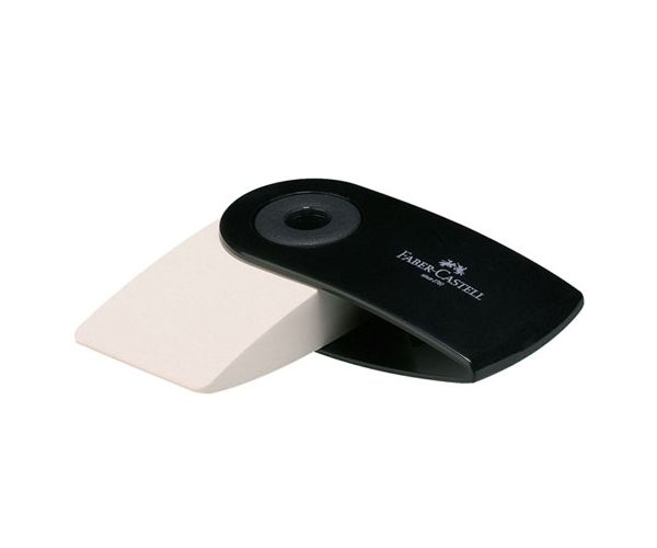 Faber-Castell: Sleeve mini fekete tokos radír