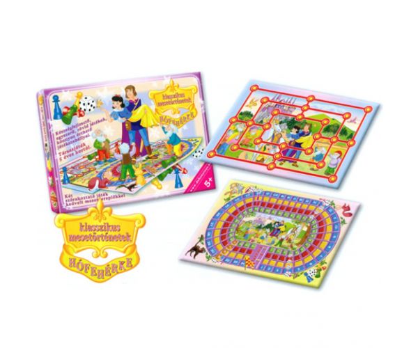 Hófehérke 2 mesés társasjáték - D-Toys