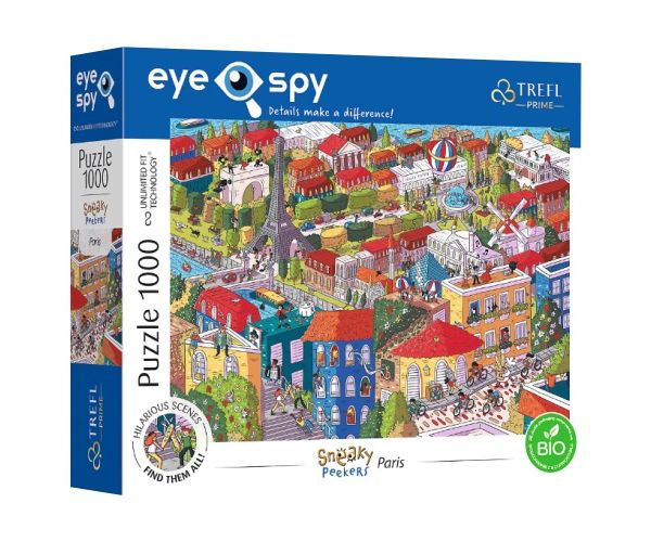 Sneaky Peekers: Párizs UFT 1000db-os puzzle - Trefl