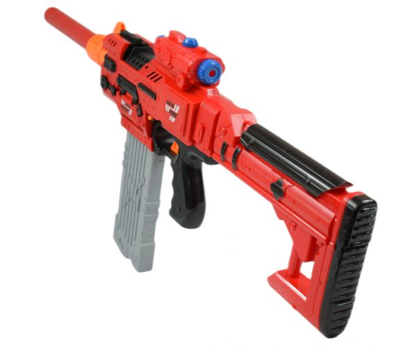 Sniping: Elektromos átalakítható óriás szivacslövő fegyver töltényekkel és céltáblával 79cm