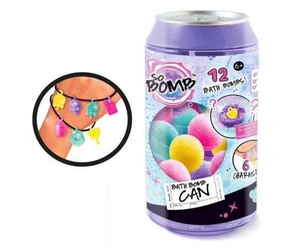 So Bomb: Fürdőgolyó italos dobozban több változatban