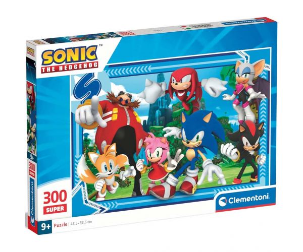Sonic a sündisznó 300db-os Super puzzle - Clementoni