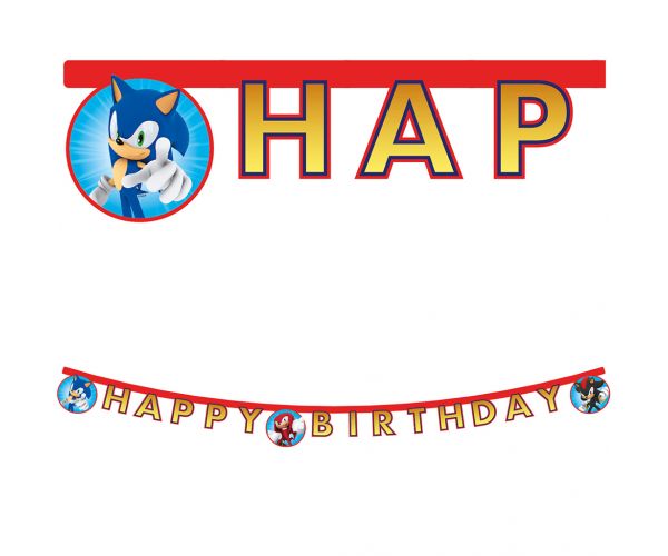 Sonic party banner