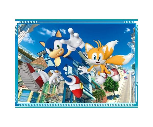 Sonic 4 az 1-ben puzzle - Clementoni