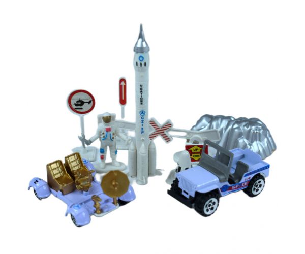 Space Team: Űr játékszett járművekkel és kiegészítőkkel többféle változatban 1db
