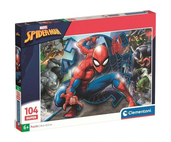 Pókember és ellenségei 104db-os super puzzle - Clementoni
