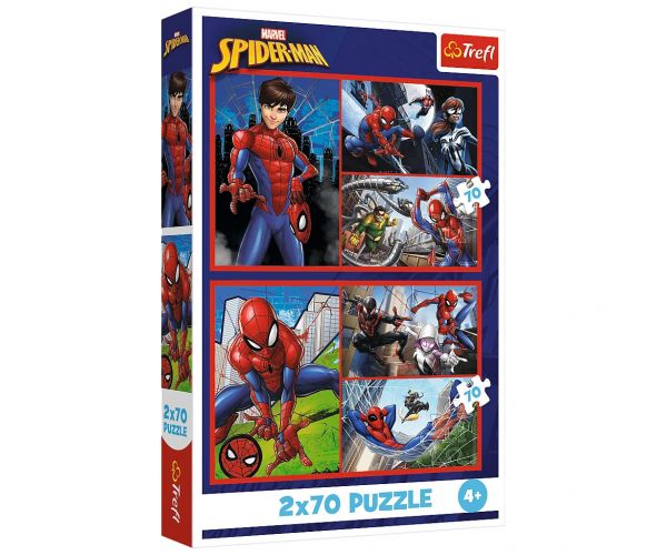 Pókember póktörténetek 2x70db-os puzzle - Trefl