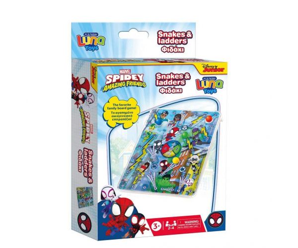 Spidey: Kígyók és létrák társasjáték