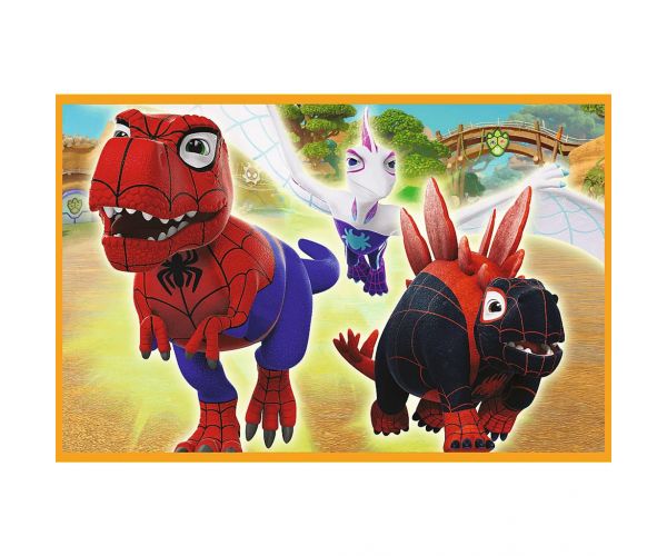 Spidey és a dinók 2x24db-os puzzle - Trefl