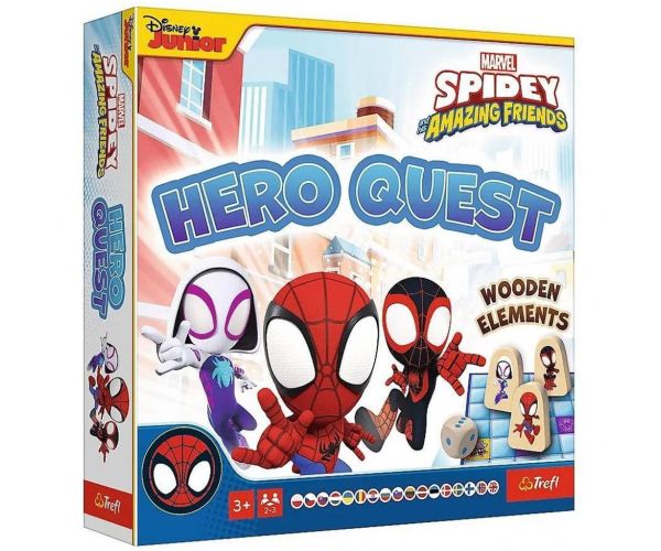 Spidey és barátai: Hősök nyomában társasjáték - Trefl