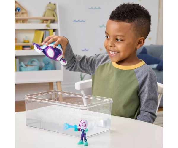 Spidey and His Amazing Friends: Waterwebs figurák és színváltós járművek - Ghost Turtle - Hasbro
