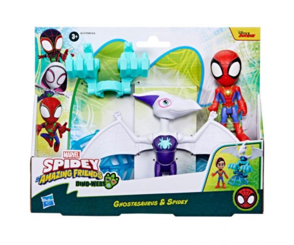 Spidey és csodálatos barátai: Ghostasaurus és Spidey Akciófigura szett - Hasbro