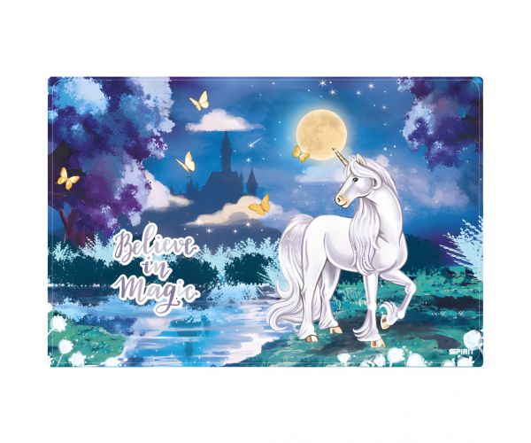 Spirit: Believe in Magic unikornisos asztali könyöklő 60x40cm
