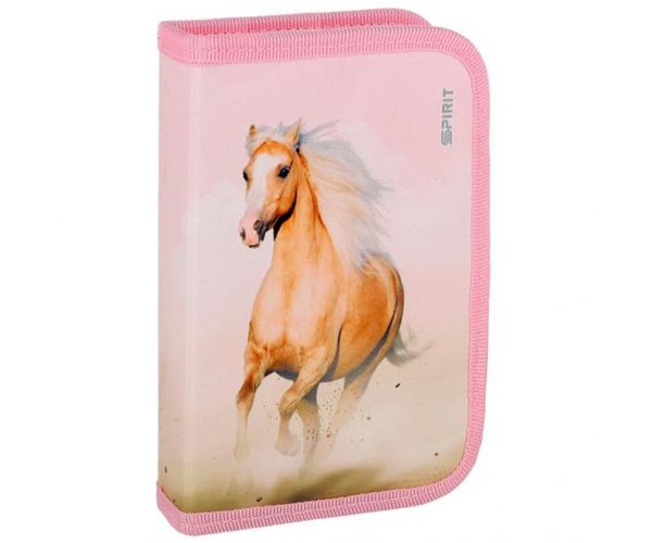 Spirit: Wild Horse mintás töltött kihajtható tolltartó 28db-os
