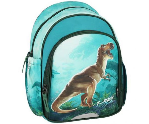 Spirit: T-Rex dinoszauruszos lekerekített iskolatáska, hátizsák 24x13x31cm