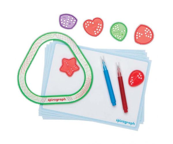 Spirograph: FUN Shapes Spirográf  - Szórakoztató formák 10db-os kreatív szett