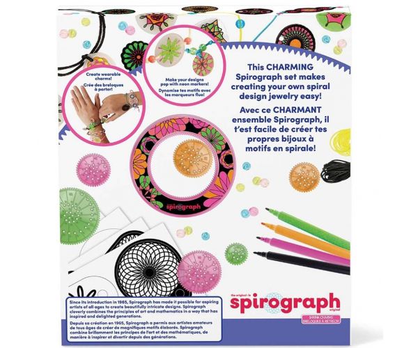 Spirograph: Vasalható ékszerek kreatív szett