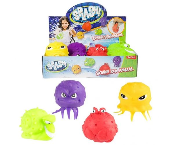 Splash Morcos szivacsos tengeri állatok többféle változatban 1db