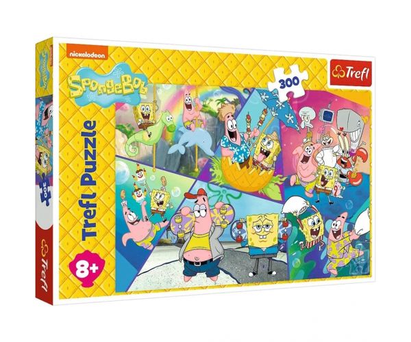 Spongyabob és Bikinifenék lakói 300db-os puzzle - Trefl