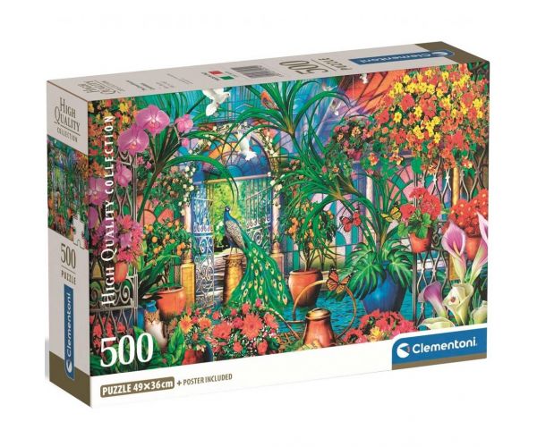 Az Üvegház Gondozói HQC 500 darabos puzzle - Clementoni