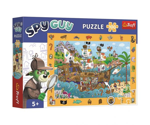 Spy Guy 100db-os puzzle Kalózhajó - Trefl