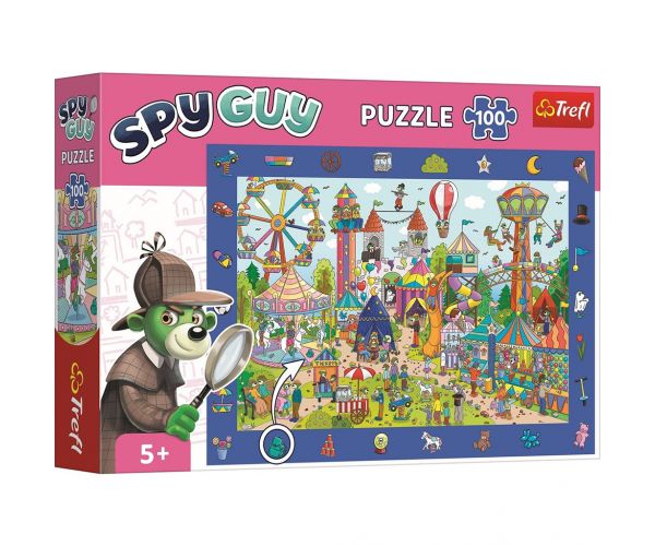 Spy Guy 100db-os puzzle Vidámpark - Trefl