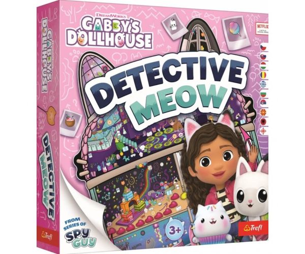 Spy Guy Gabi babaháza Detektív Meow társasjáték - Trefl