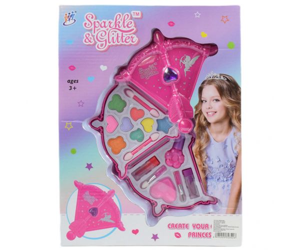 Sparkle & Glitter: Nyíl formájú kétszintes sminkszett