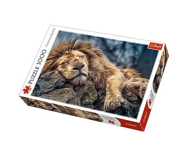 Alvó oroszlán 1000db-os prémium puzzle - Trefl