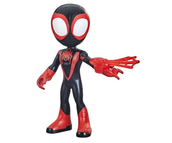 Pókember: Póki és csodálatos barátai Miles Morales játékfigura kiegészítővel 23cm - Hasbro